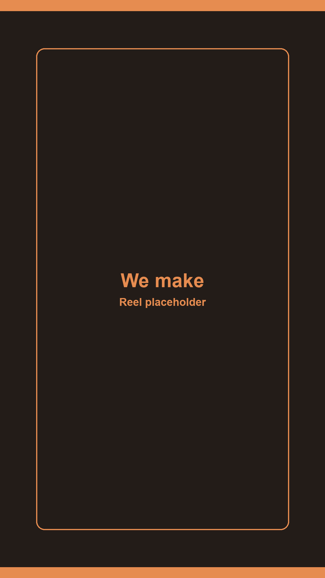 Plate — reel placeholder